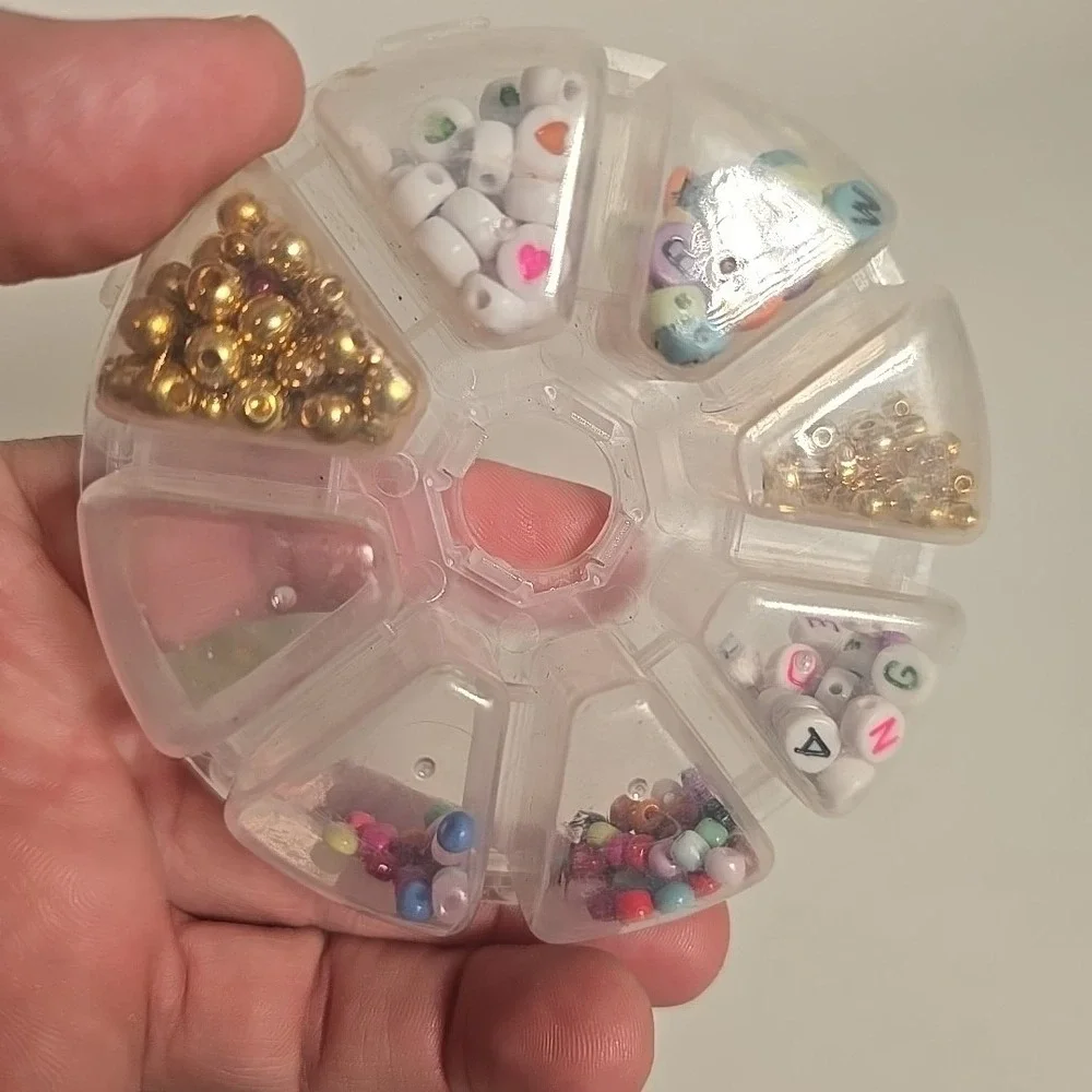 Bracelet Making Kit Beads Charms Letters DIY Jewelry Craft for Kids